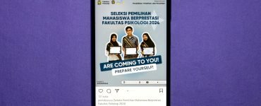 Flyer Seleksi Pemilihan Mahasiswa Berprestasi Fakultas Psikologi USU 2024 di akun instagram @pemafpsiusu, Senin (12/02). | Dormaulina Sitanggang