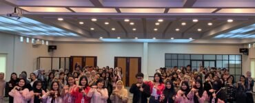 Pelatihan literasi digital sekolah kebangsaan dari Tular Nalar Ilmu Komunikasi di Aula FISIP USU pada Jumat (08/11/2024) | Rachel Caroline L.Toruan