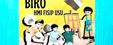 Pengumuman rekrutmen Biro HMI FISIP USU, Selasa (21/01/2024). | Cyntia Lorena Br Tarigan