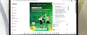 Unggahan flyer pengumuman hasil seleksi subproposal PPK Ormawa tingkat Universitas di akun @ditmawalumni.usu, Minggu (23/05/2025). | Imelda Sari Manalu