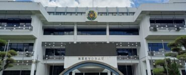Tampak depan gedung rektorat USU, Kamis (17/4/2025). | Dinar Fazira Fitri