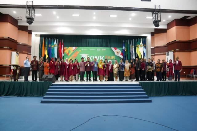 Dokumentasi pelaksanaan MKWK Fair 2023 di Gelanggang Mahasiswa dalam unggahan akun Instagram @officiallidausu, Rabu (30/8/2023). | Sumber Istimewa