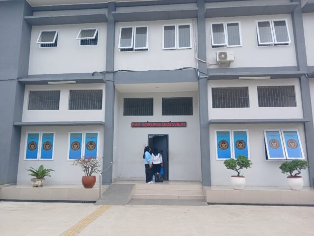 Tampak Luar Lembaga Pemasyarakatan (Lapas) Kelas 1 Tanjung Gusta, Medan, Sumatra Utara (Sumut), Kamis (4/12/2025). | Mila Audia Putri