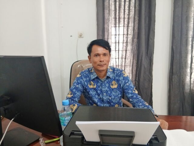 Trisno Mulyono Hutagalung, Ketua Tim Kerja Tuna Sosial dan Korban Perdagangan Orang, Bidang Rehabilitasi Sosial, Dinas Sosial Kota Medan, saat di jumpai di Rumah Perlindungan Sosial Kota Medan, Rabu (17/6/2026). | Hasrina Arum Maulida