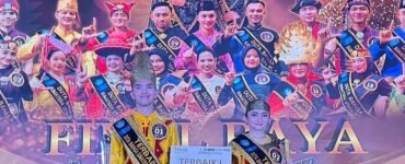 Dari kiri, Miftahussakdan dan Rani Febrina Br. Surbakti sebagai Duta Bahasa Sumut Terbaik I 2026, Sabtu (4/7/2026). | Sumber Istimewa